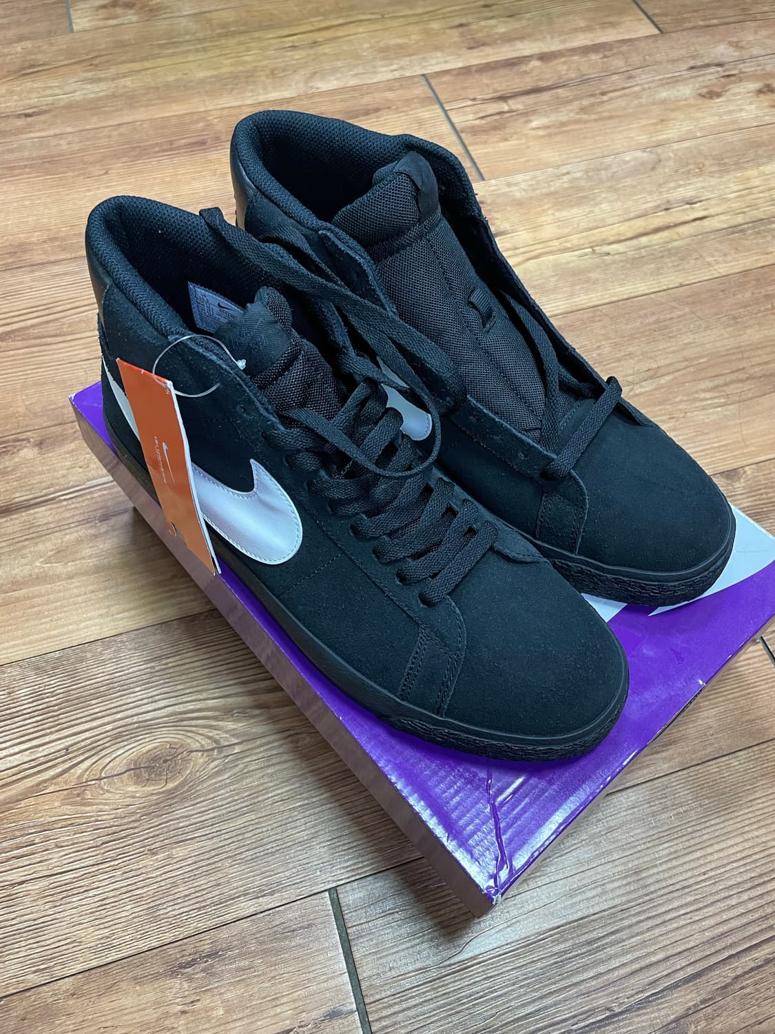 나이키 블레이저 블레이져 줌 미드 블랙 화이트 신발 상품이미지1