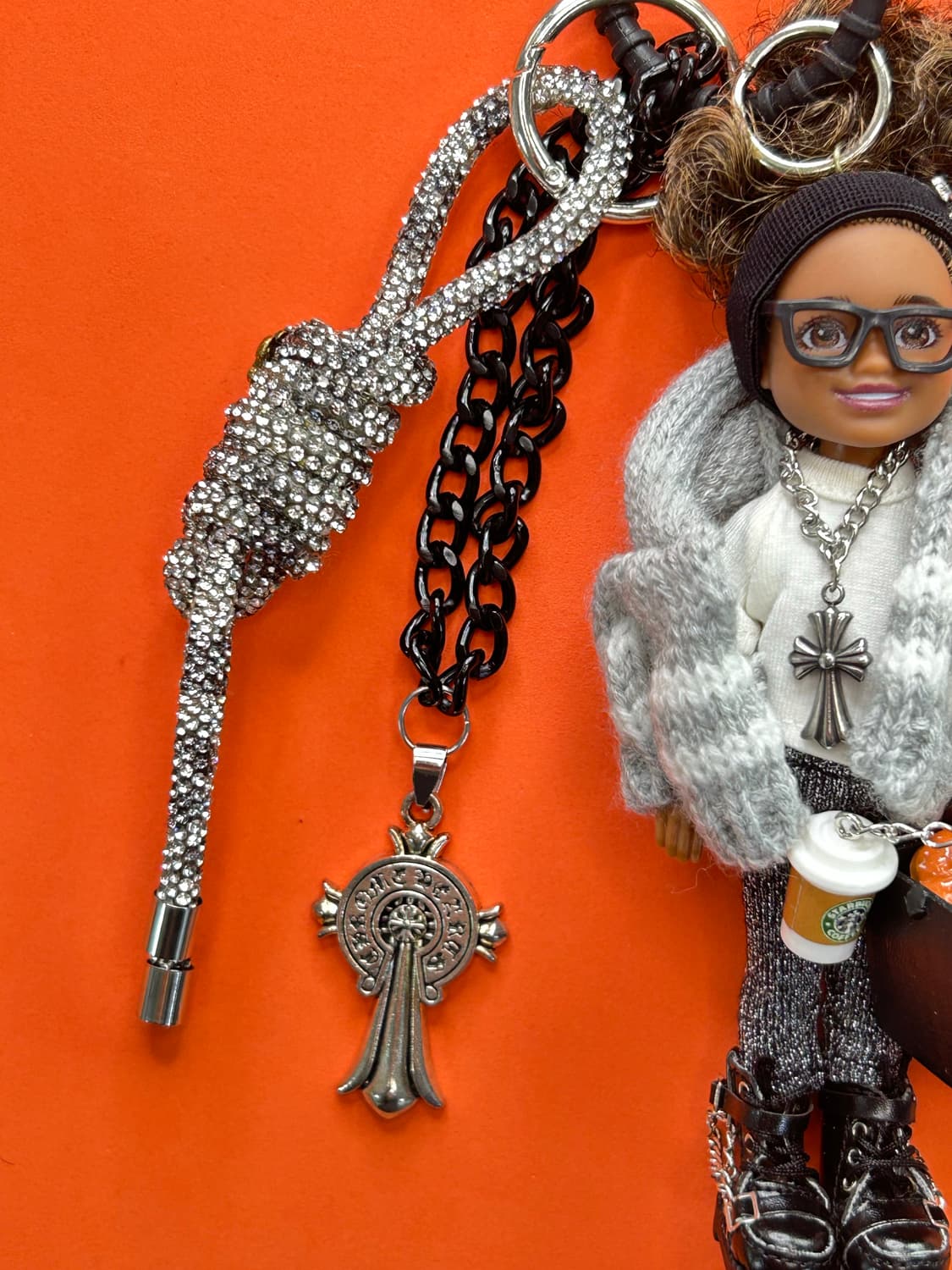 (28)바비키링 정품USA 마텔사 바비인형 커스텀키링 상품이미지3