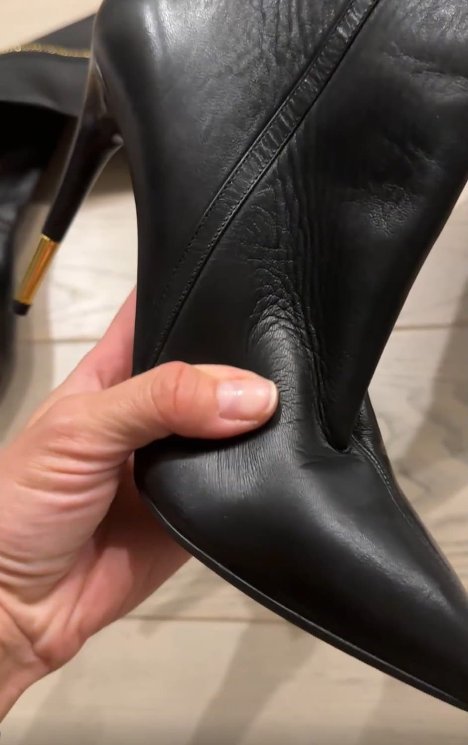 TOM FORD 톰 포드 싸이하이 부츠(레더)40 사이즈-해외발송 상품이미지5