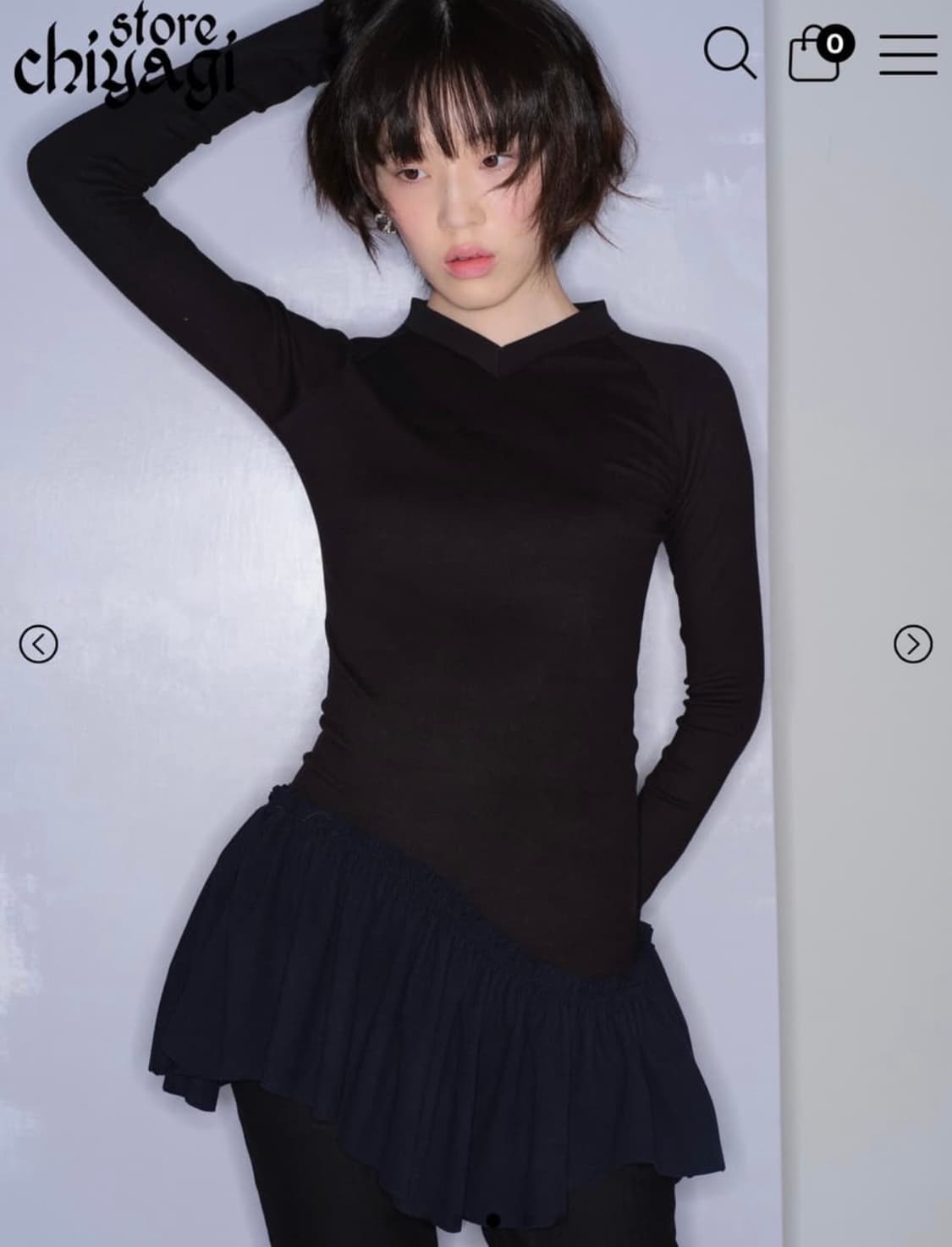 키야기 베이비 러플 드레스 상품이미지2