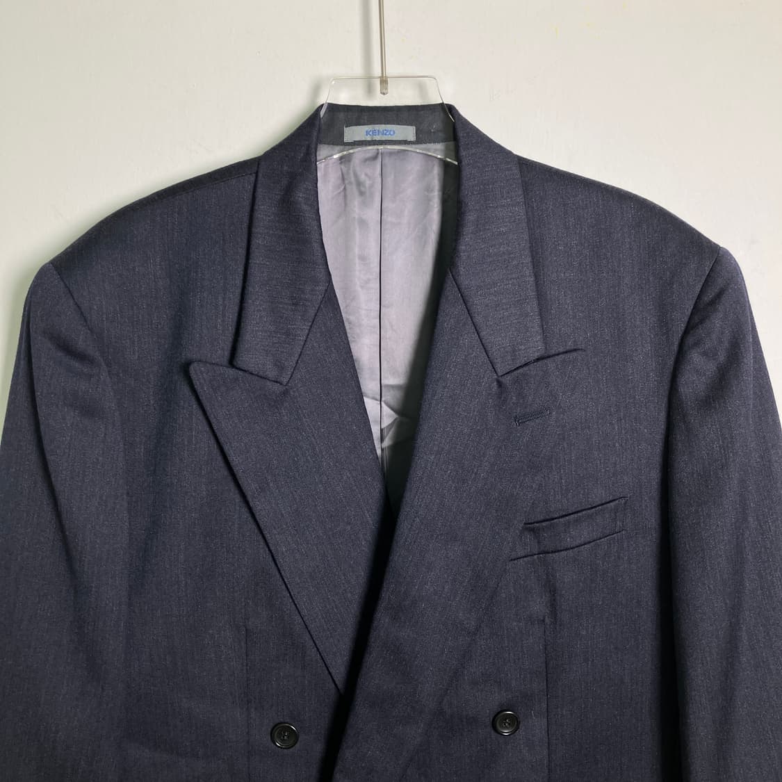 겐조 빈티지 네이비 더블 브레스티드 블레이저 상품이미지4