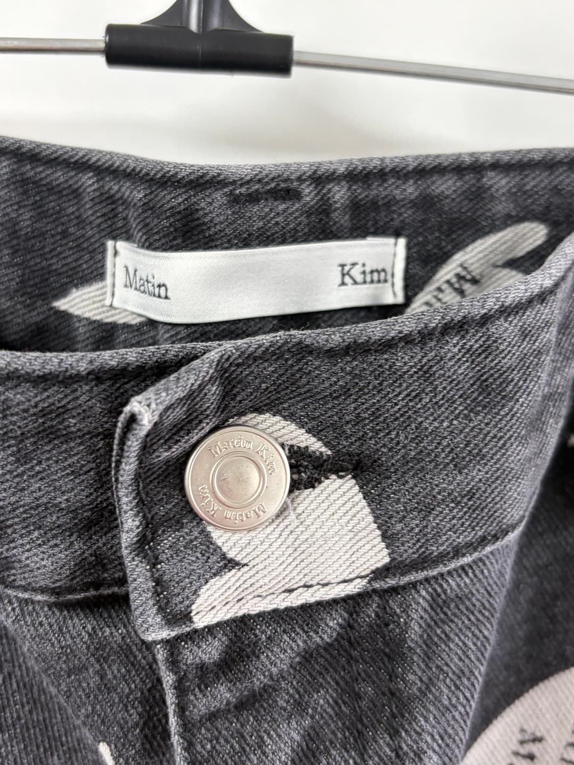 마뗑킴 하트 데님 팬츠 상품이미지2