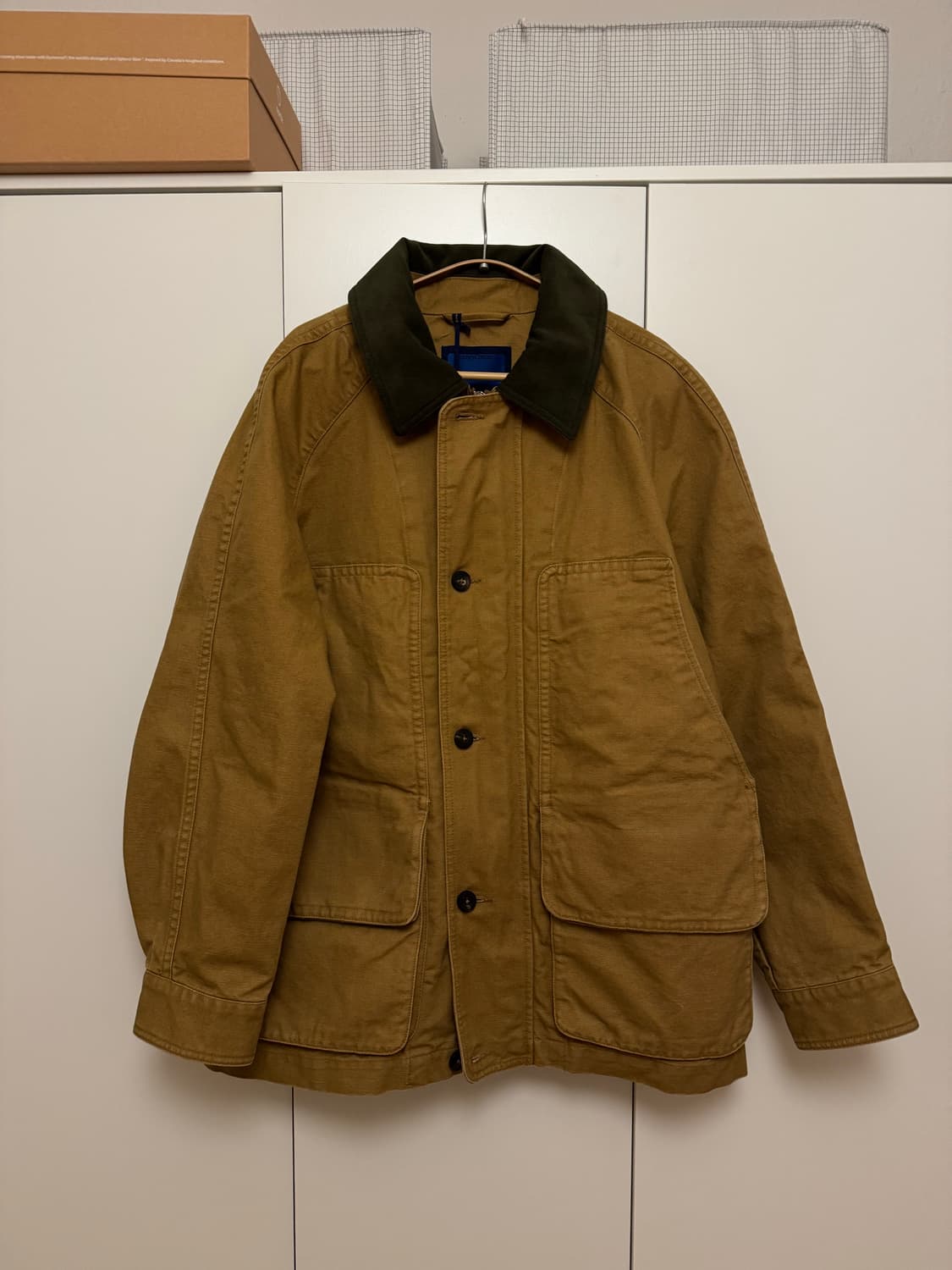헨리코튼 x 도큐먼트 코튼 캔버스 필드 자켓 105 XL 상품이미지1