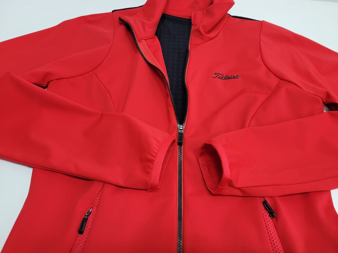 Titleist 타이틀리스트 골프 하이넥 기능성 자켓 / 여 S 레드
 상품이미지3