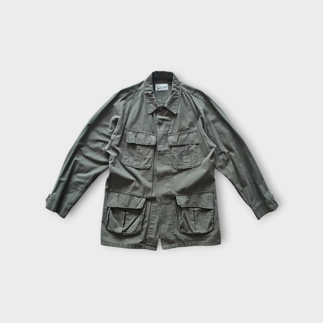 L 100 더맨프로덕트 밀리터리 야상 빈티지 자켓 간절기 남자 2회착 상품이미지1