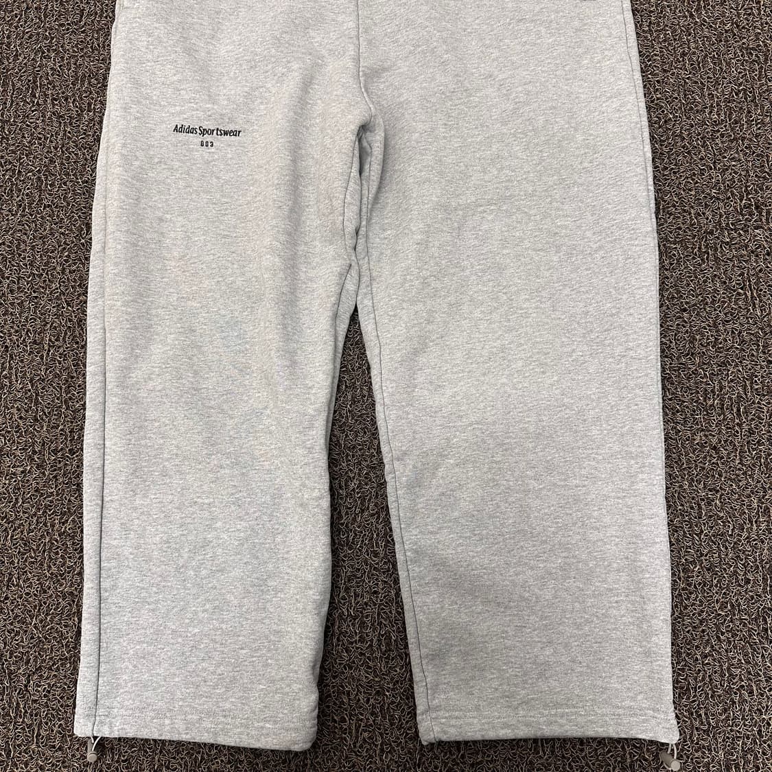 아디다스 추리닝 트레이닝복 운동복 바지 그레이 34인치 상품이미지3