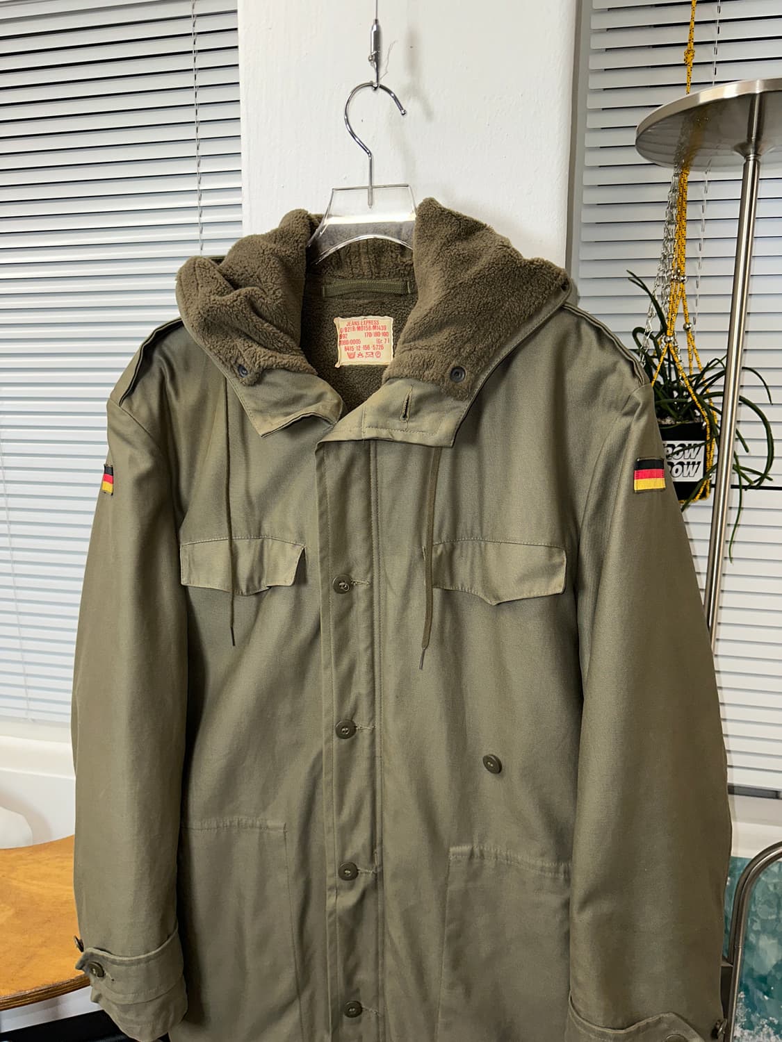 밀리터리 독일군 스노클 파카 야상  상품이미지1