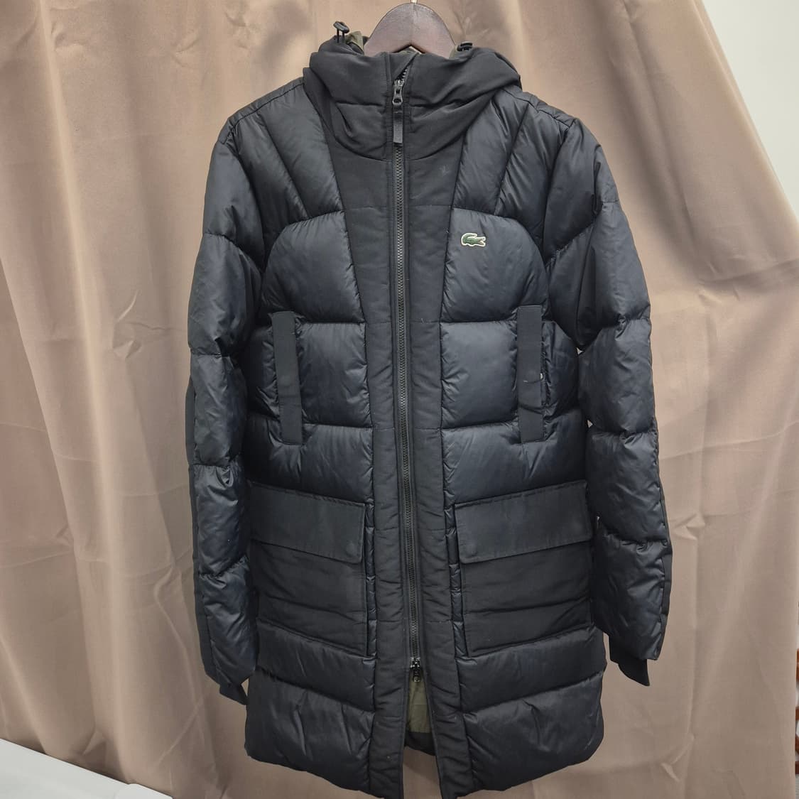라코스테 다운 롱패딩 M 상품이미지1