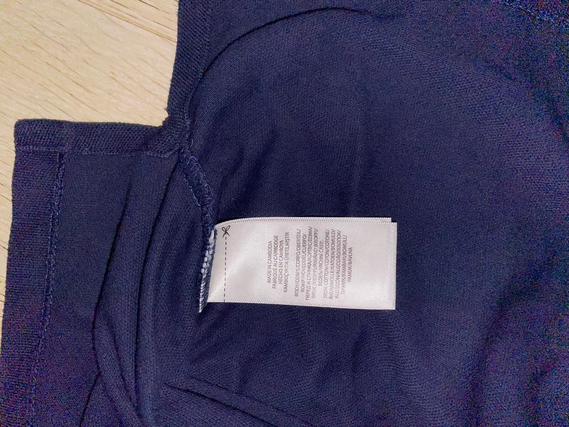폴로 랄프로렌 네이비 빅포니 카라티  XL 상품이미지3