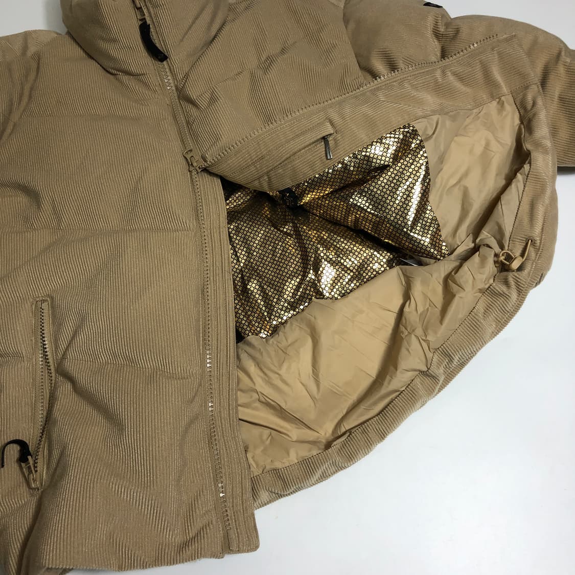 컬럼비아 코듀로이 패딩 s 상품이미지7