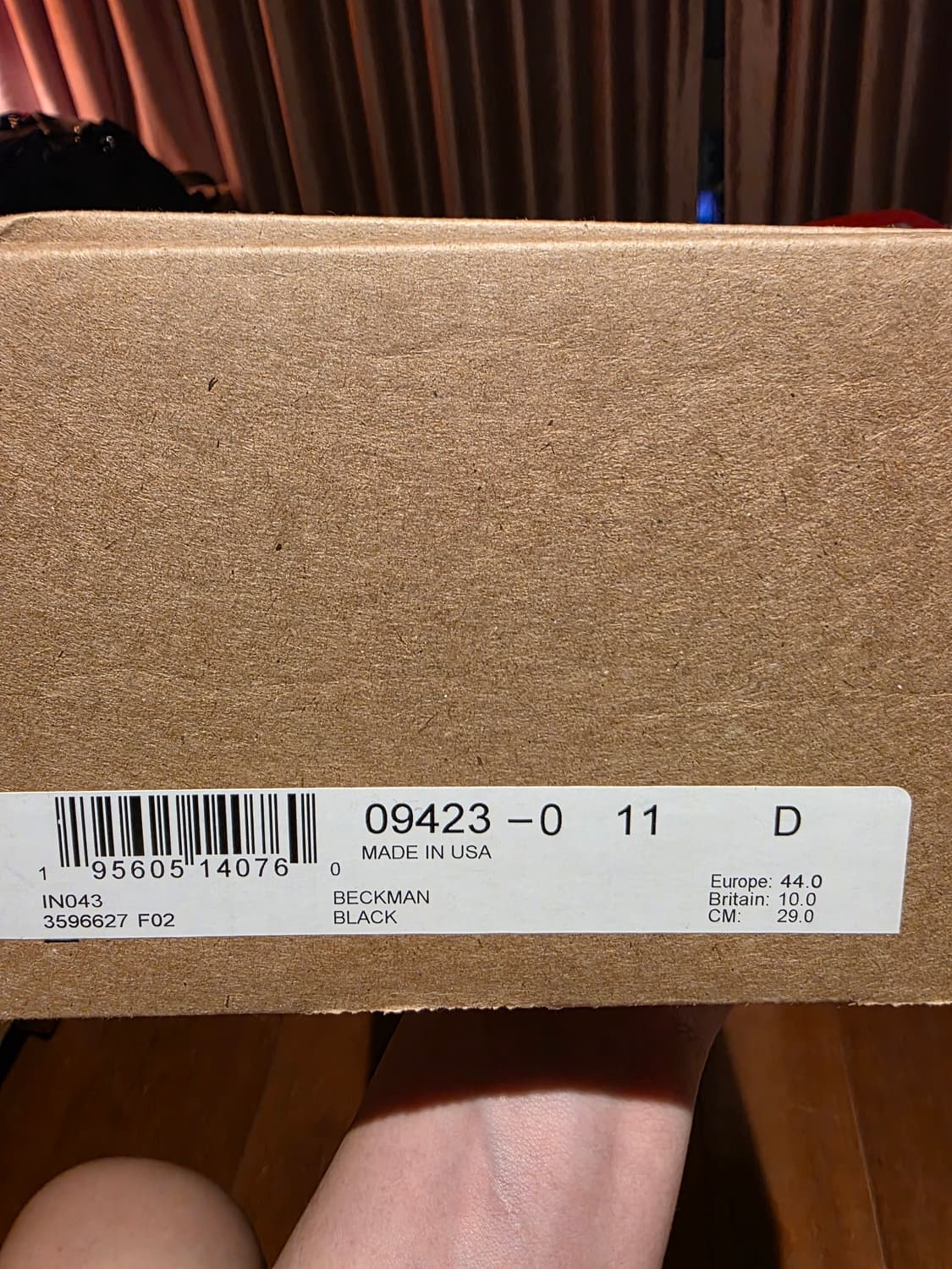 레드윙 백맨 엑스칼리버 블랙 290 상품이미지3