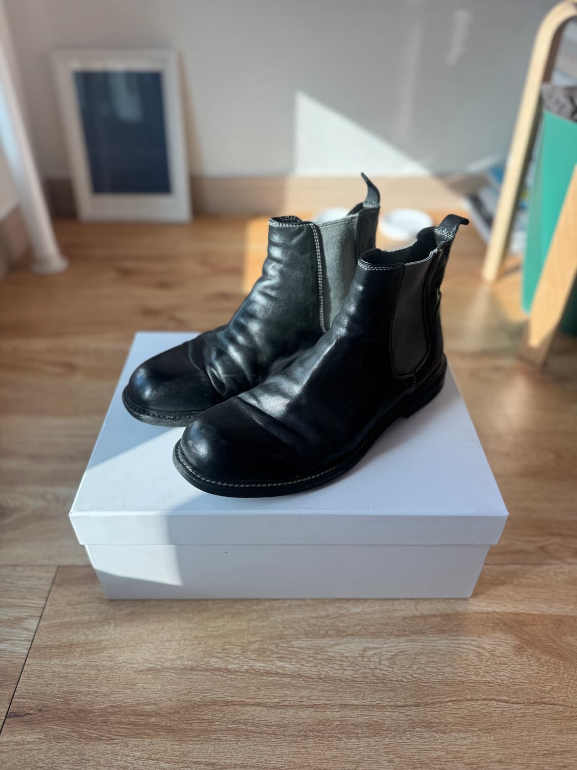 로스트가든 크로우 / 말가죽 첼시부츠 / 구이디 마르셀 상품이미지4