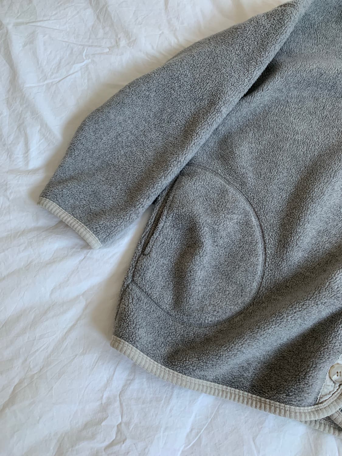그레이 양털 점퍼 상품이미지2