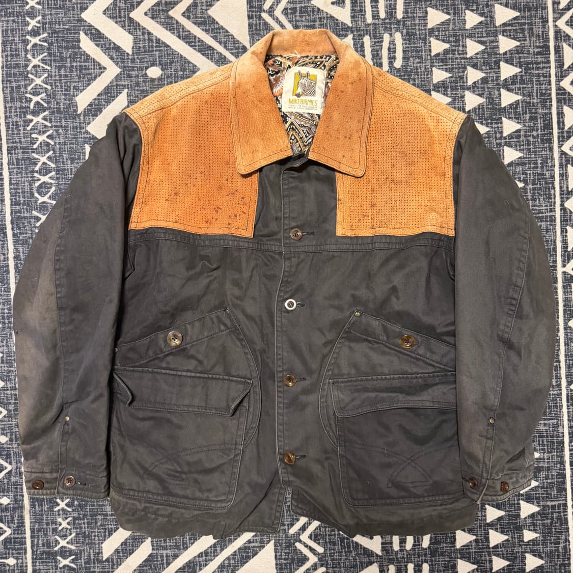 가죽 디테일 웨스턴 자켓 상품이미지1