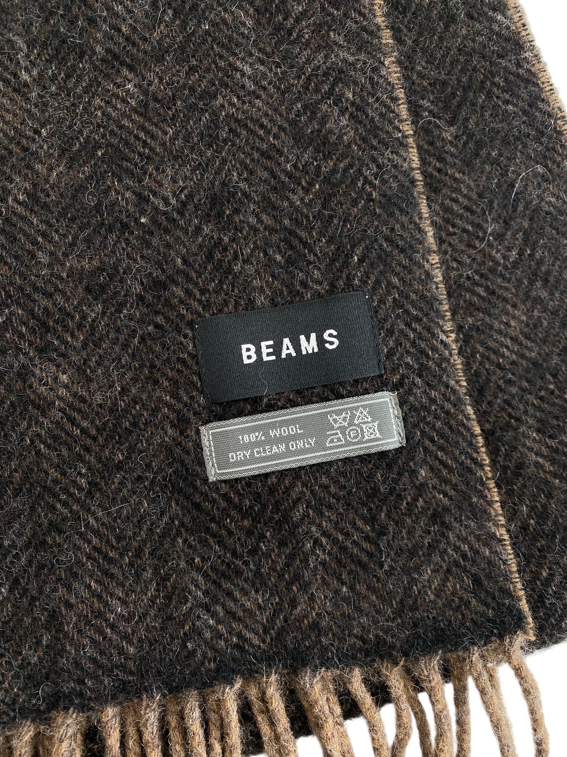 빔즈 양면 울 머플러 상품이미지3