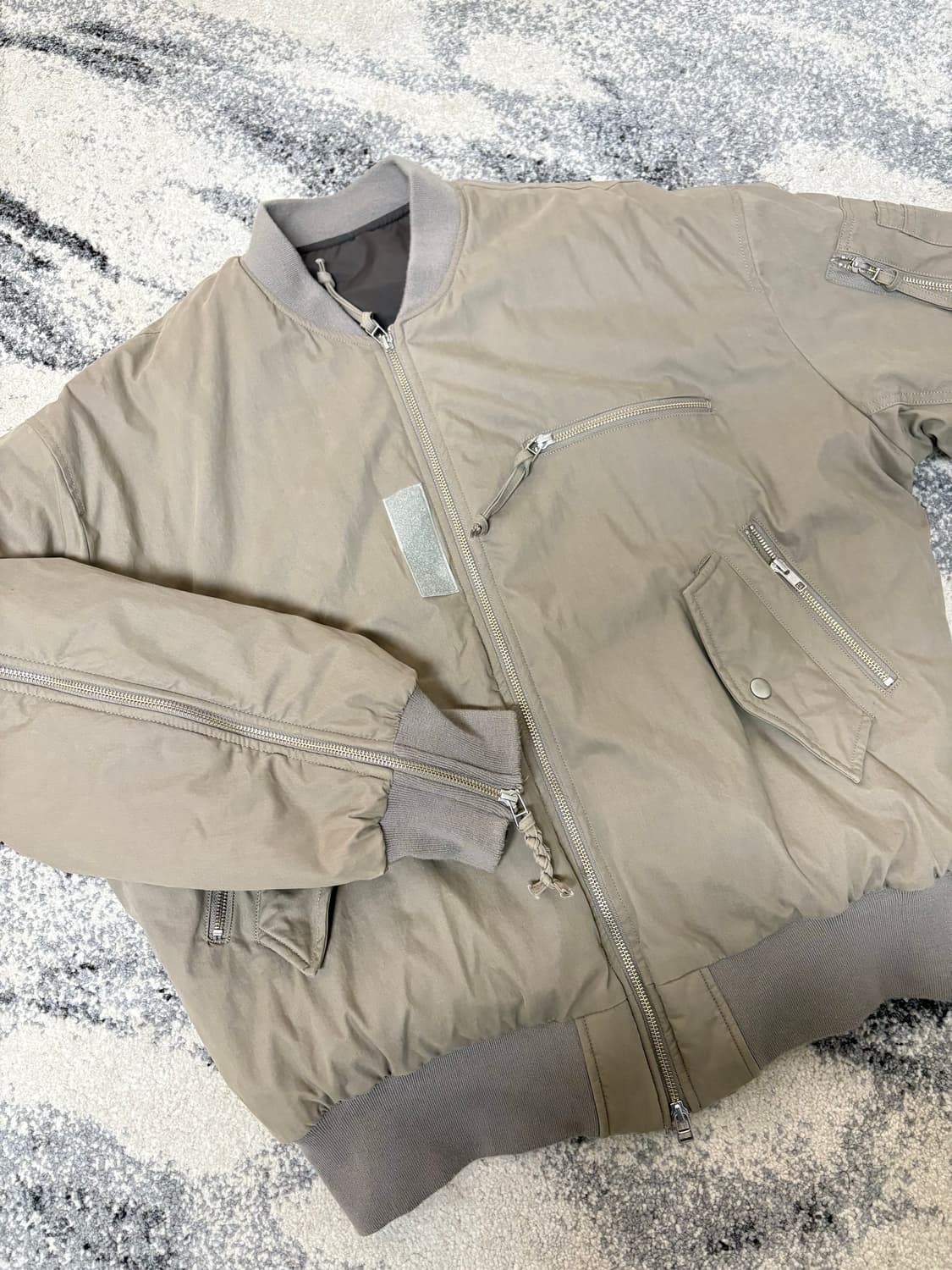 그레일즈 멀티 지퍼 봄버자켓 2사이즈 상품이미지1