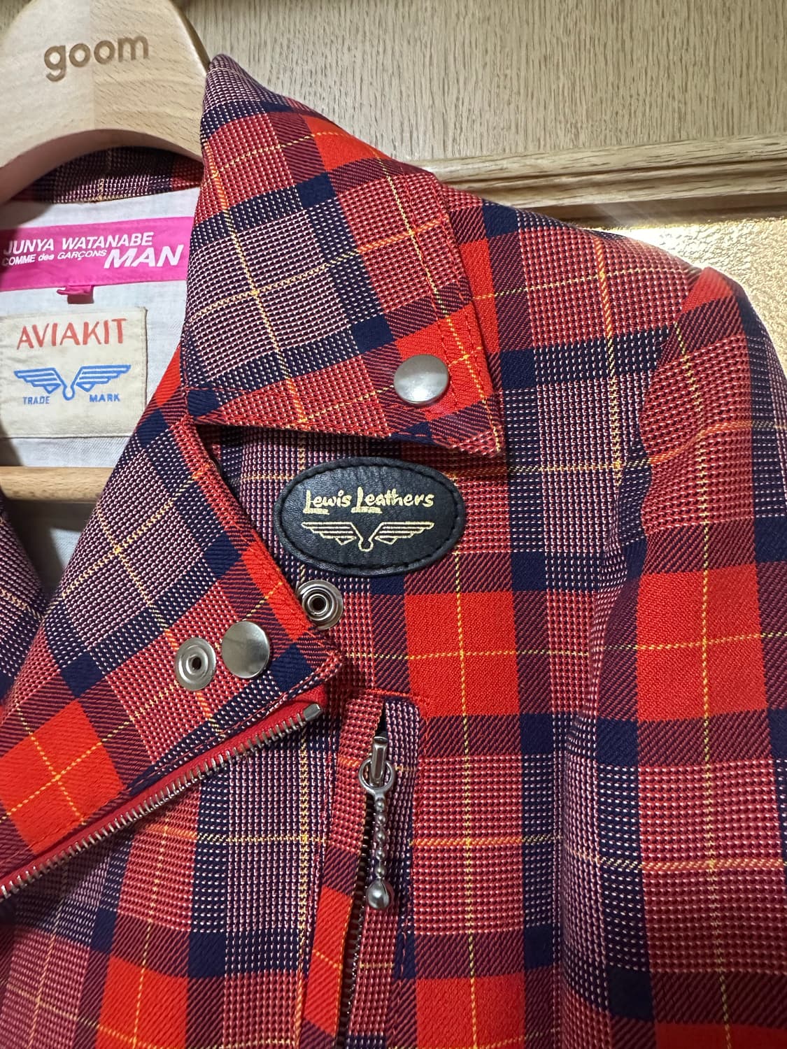 준야와타나베x루이스 레더 자켓 상품이미지3