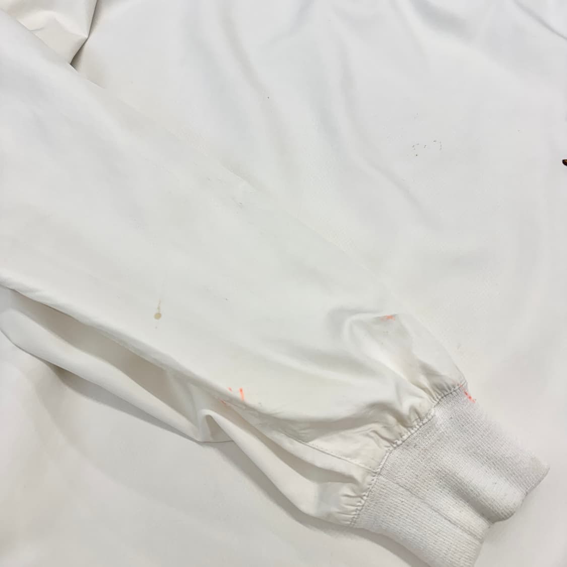 폴로 골프 로고 올드스쿨 웜업 바람막이 화이트 상품이미지4