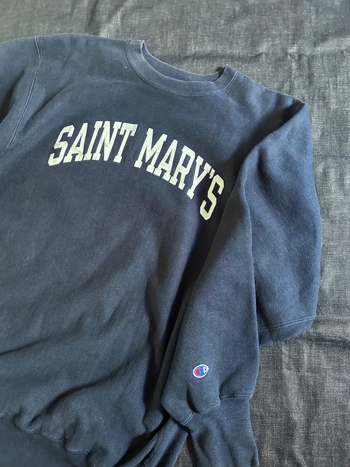 90s 챔피온 리버스위브 Saint Mary's 스웻셔츠 상품이미지2