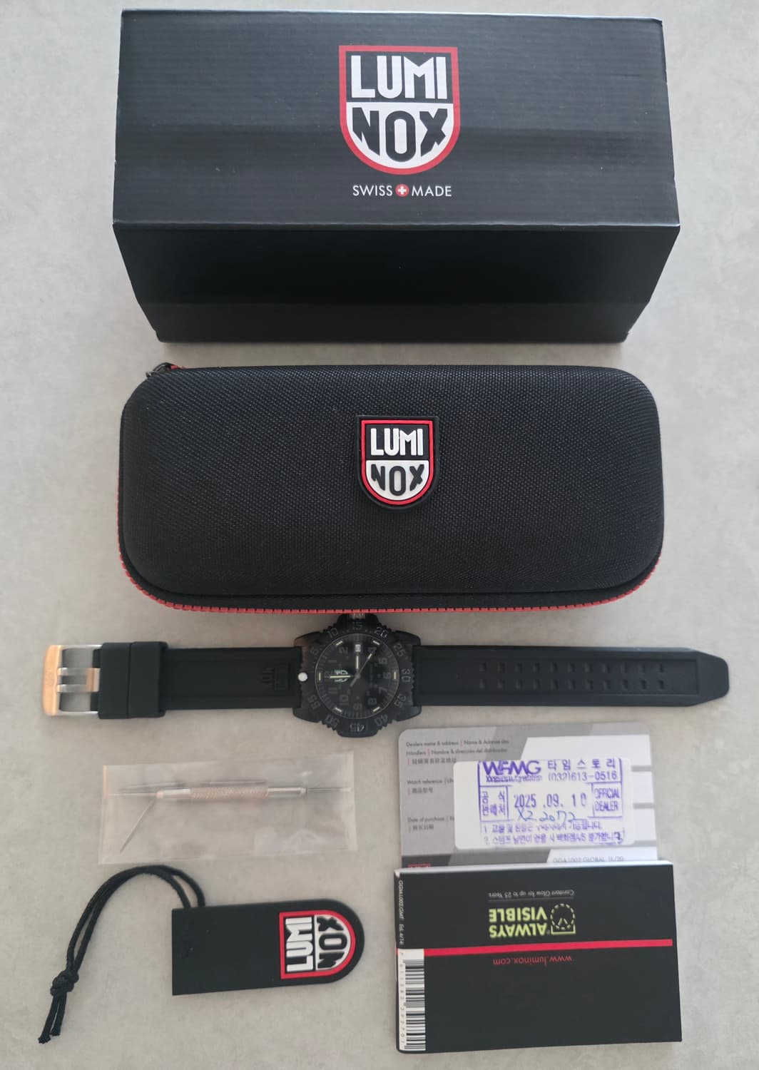 루미녹스 (LUMINOX) 남녀공용시계 X2.2072 (풀박스+보증서)  상품이미지1