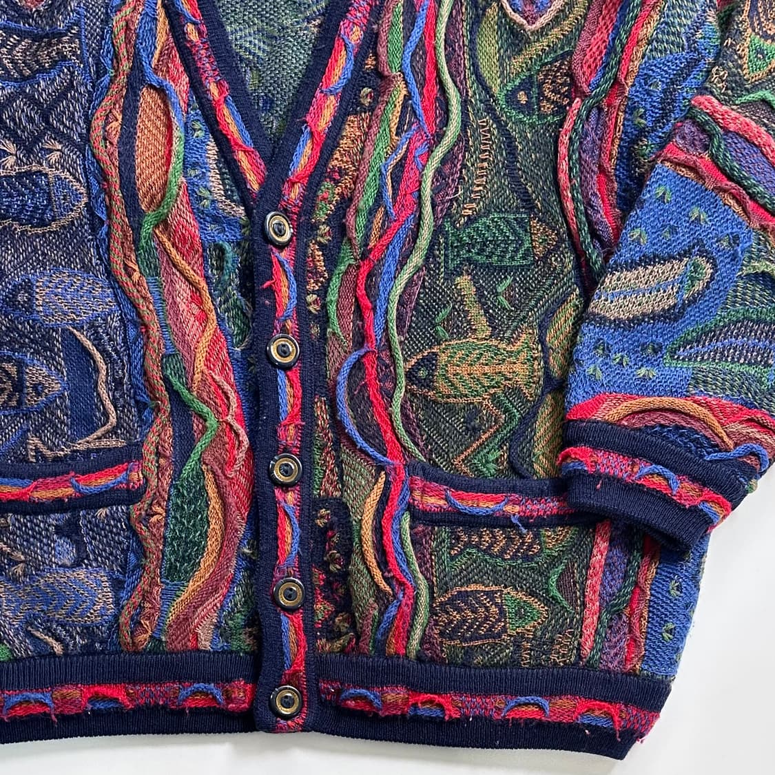 림노스 케이블 니트 가디건 상품이미지4