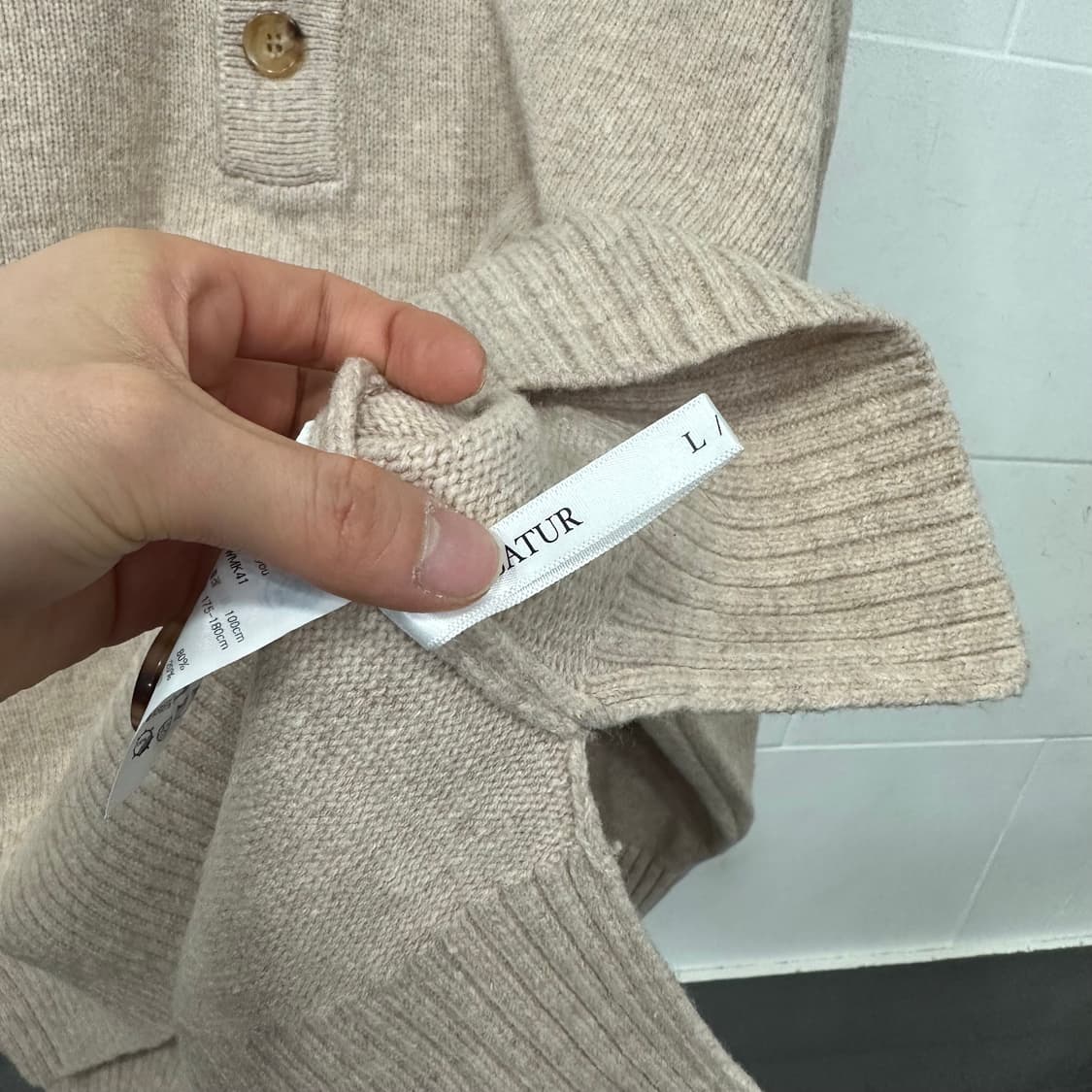 세터 카라 니트 상품이미지4