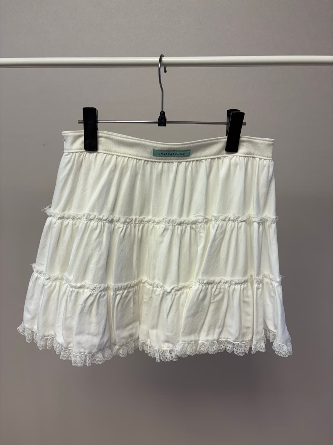 인스턴트 펑크 레이스 스커트 새상품 사이즈 1 상품이미지2