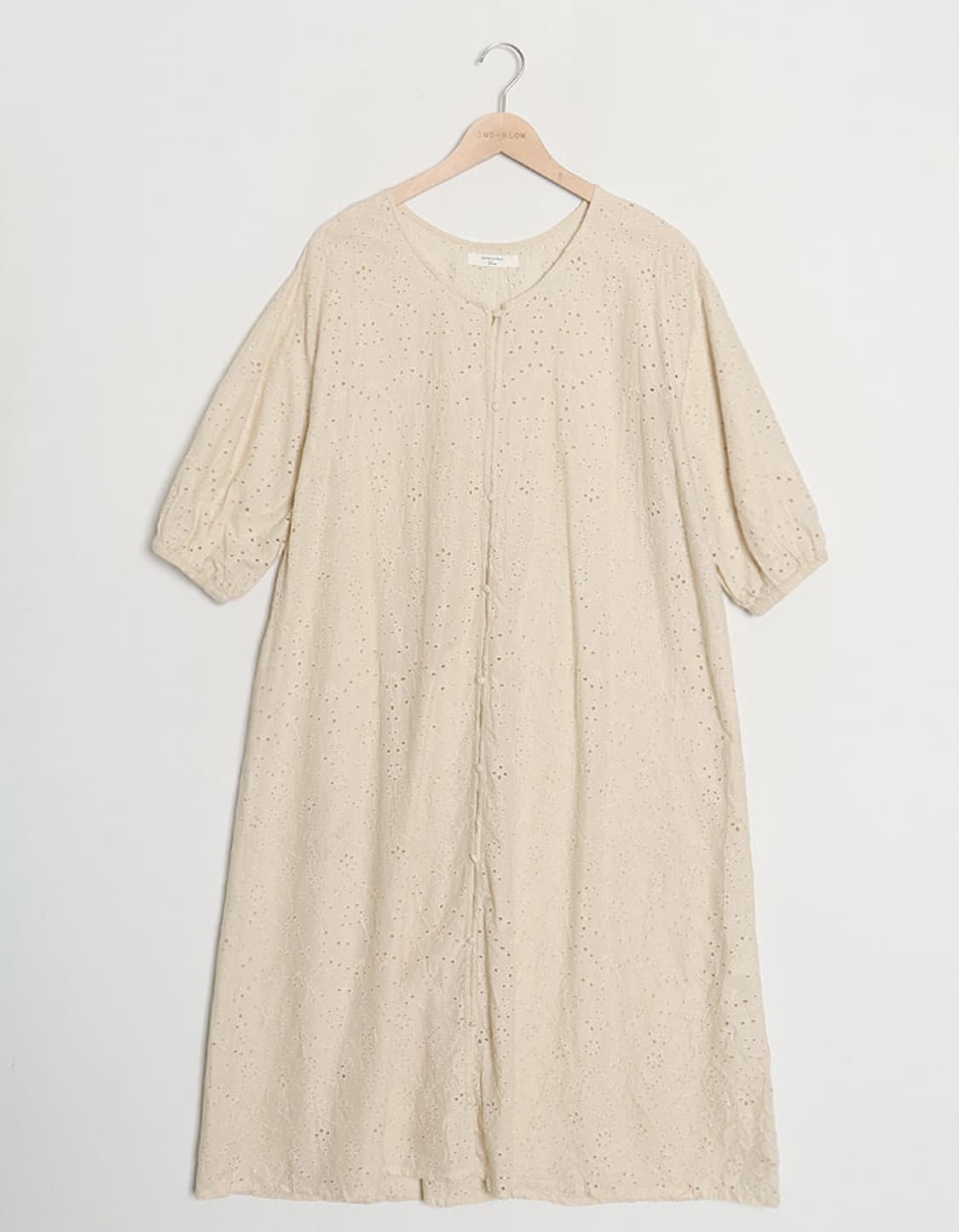 Samansa Mos2 blue Eyelet One-Piece 상품이미지1