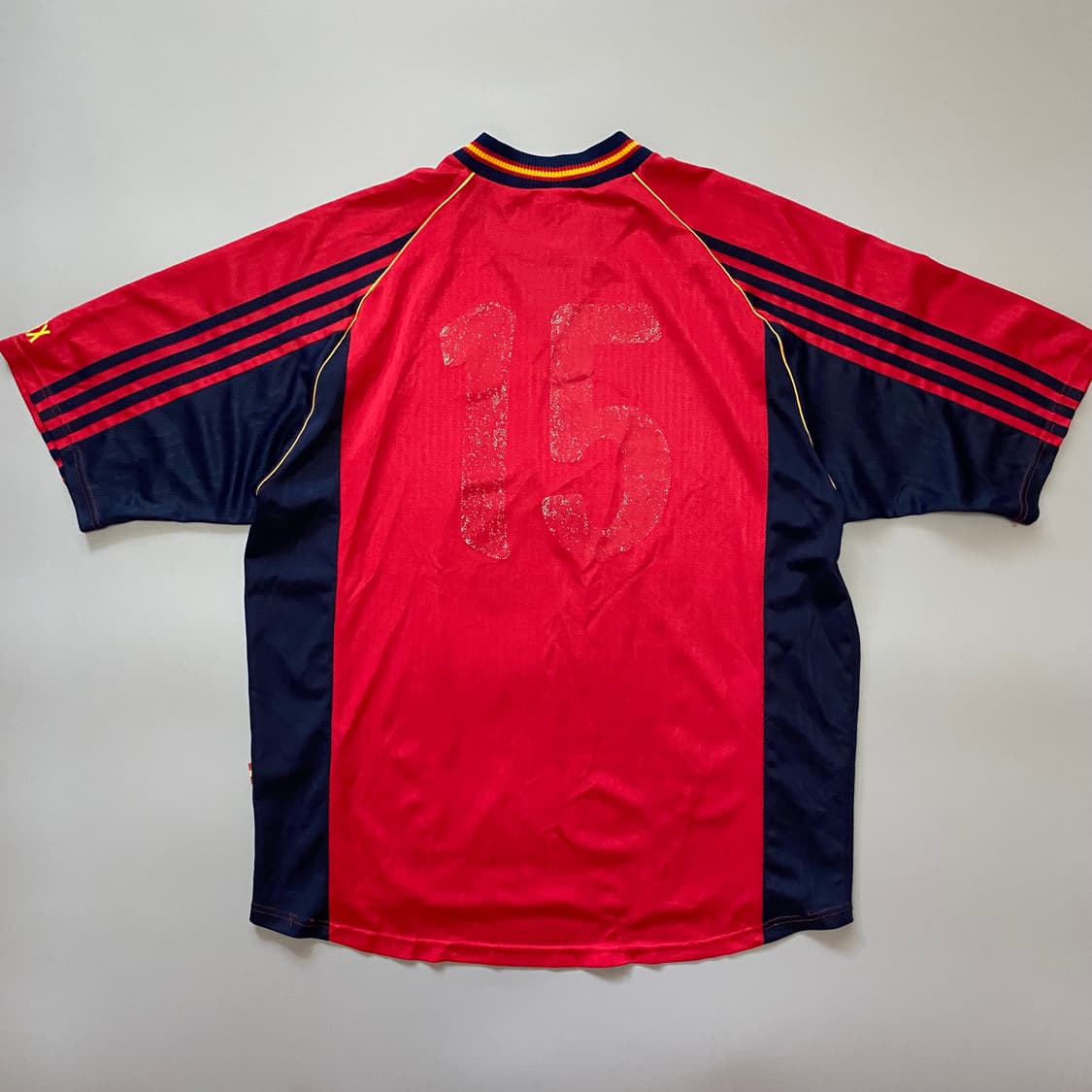 (L)아디다스 98-99 스페인 홈 축구 저지 유니폼 상품이미지8