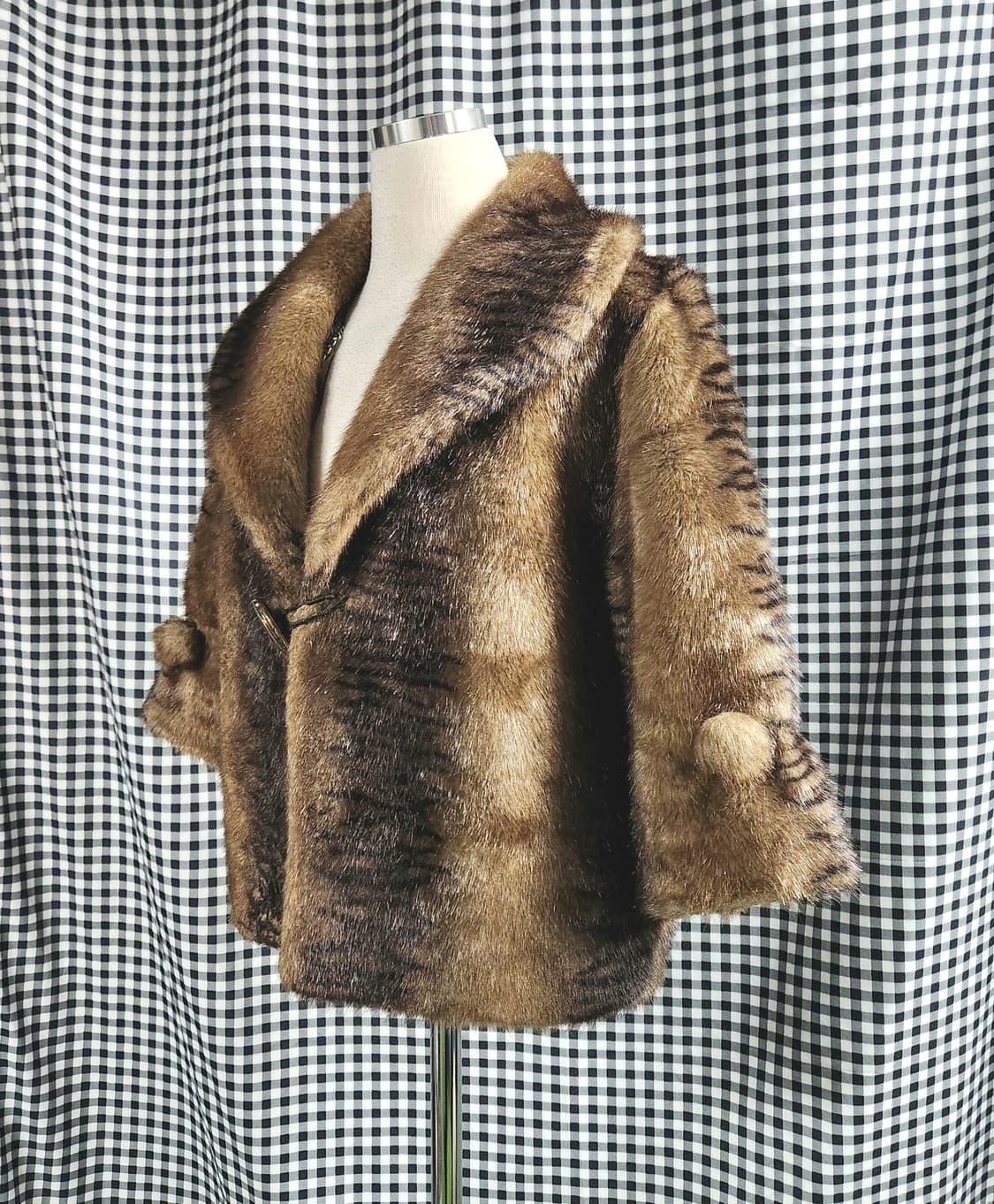 빈티지 브라운 퍼 자켓 / 클래식 무드 상품이미지1