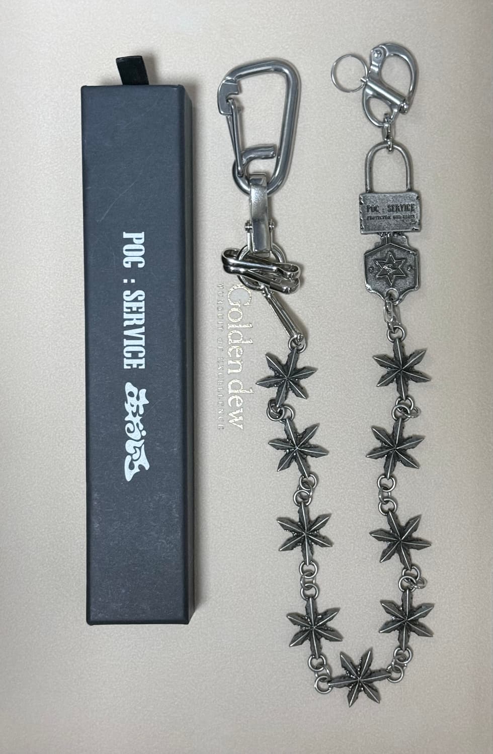 [os] 아오이로 x 포그서비스 락 시스템 플레이크 키체인 상품이미지2