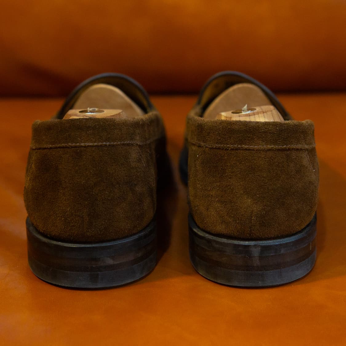 로크 이튼 스웨이드 페니 로퍼 브라운 상품이미지3