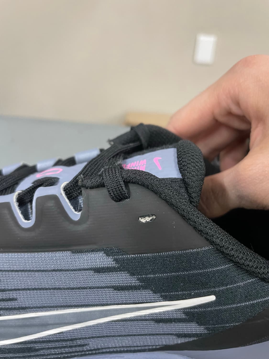 나이키 에어 윈플로 9 블랙 화이트 280 상품이미지7