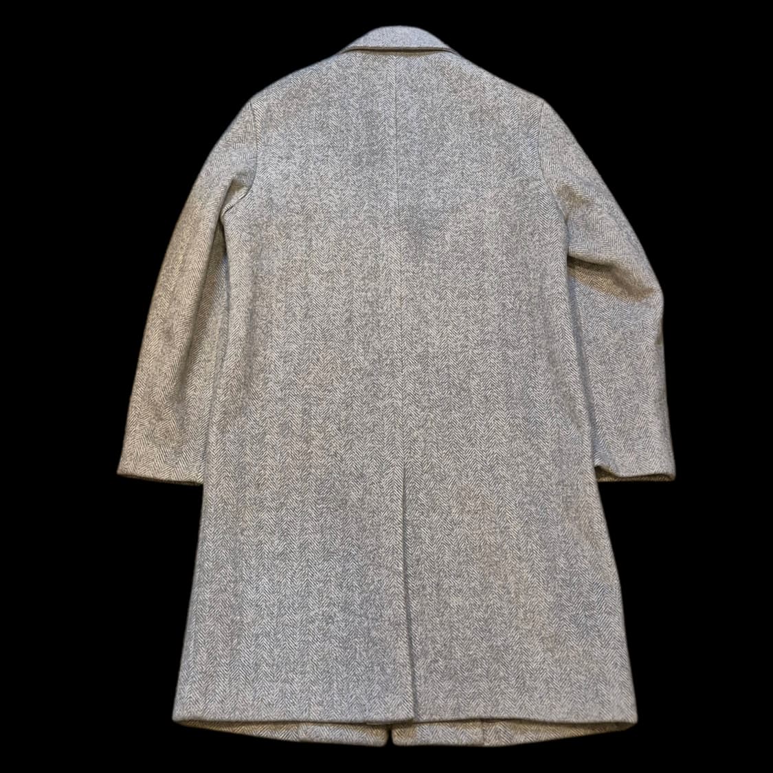 M 헤링본패턴 싱글롱코트  상품이미지2