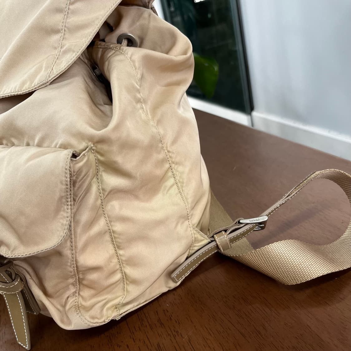 프라다 빈티지 나일론 백팩 상품이미지5