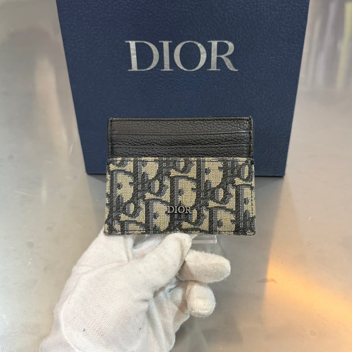 [리오브] 디올 오블리크 자카드 카드지갑 상품이미지2