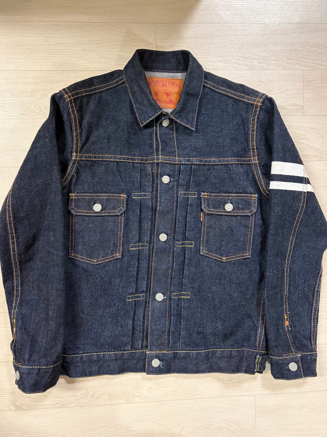 모모타로진 2세대 데님자켓 38사이즈 상품이미지1