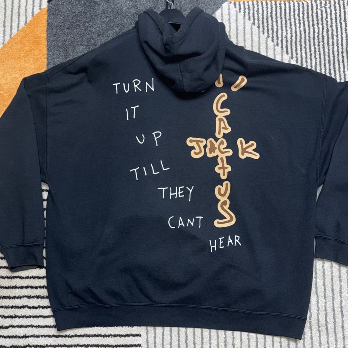 [XXL] 트래비스 스캇 머천 Highest in the room 후드티 상품이미지3