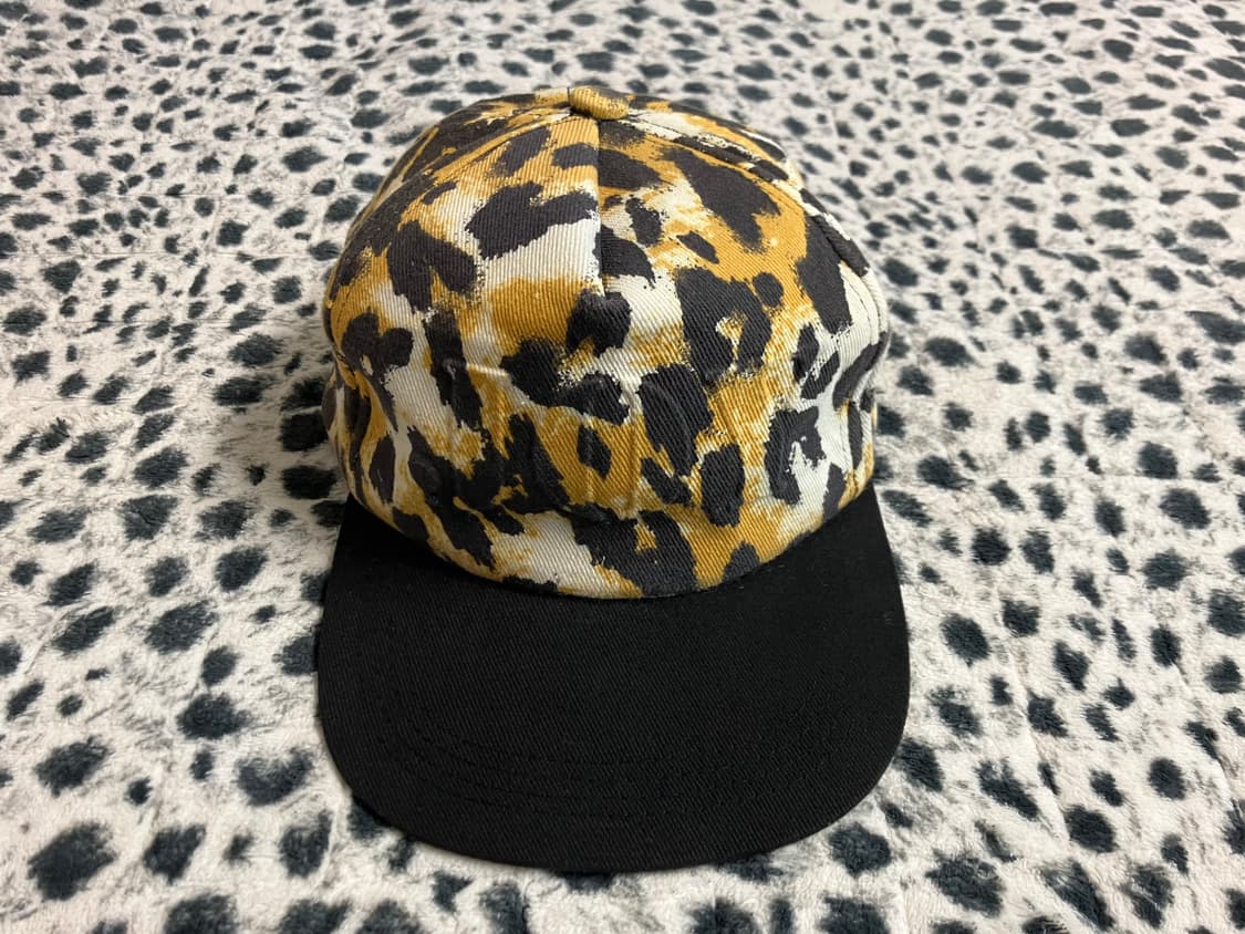 초기 모델 00s 조이리치 빈티지 레오파드 캡 모자 스냅백 호피 스트릿 상품이미지1