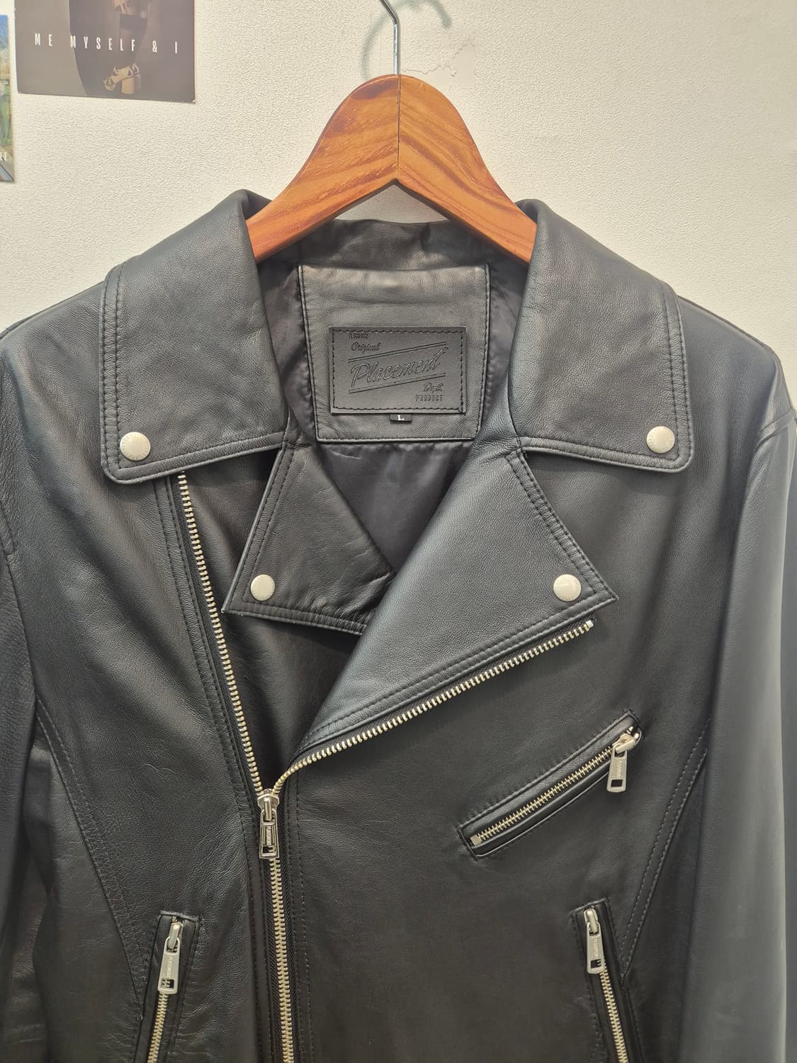 Placement의 양가죽 라이더 자켓  L
 상품이미지2