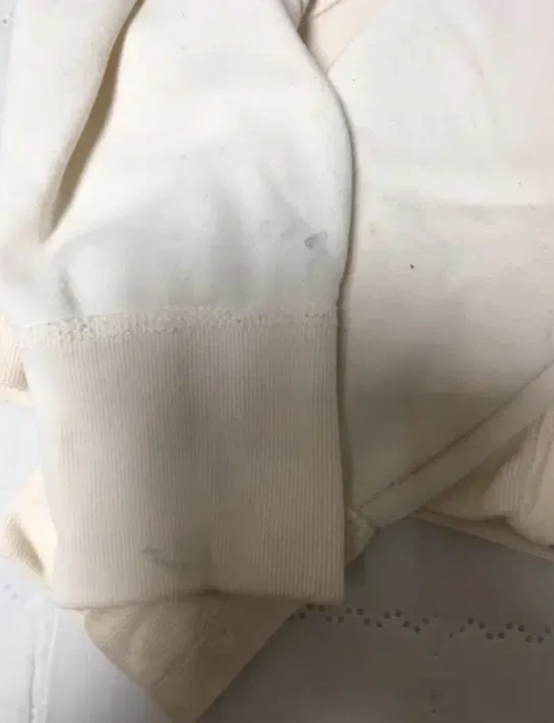 후아유 빈티지 후드집업 아이보리 상품이미지2