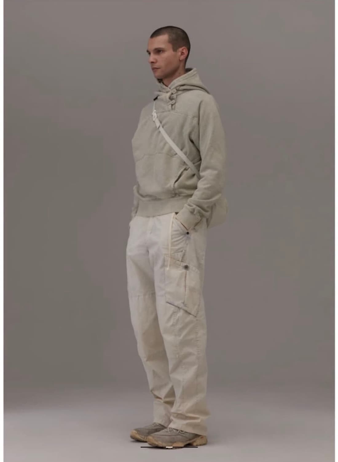 혜인서 버튼 후디 아이스블루 상품이미지1