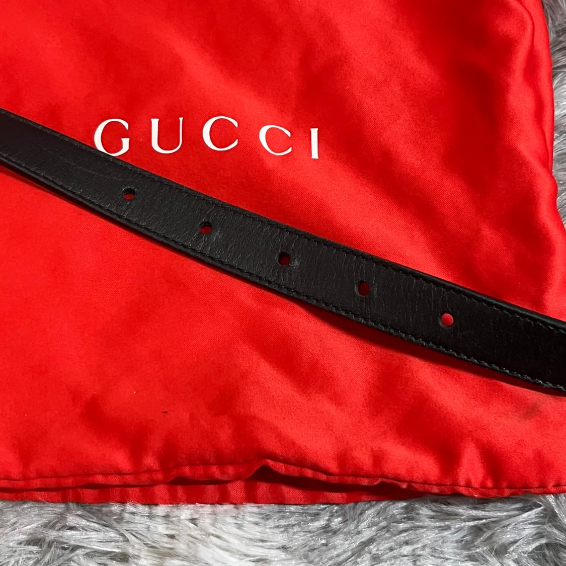 70-28사이즈 여성 구찌 금장벨트  상품이미지3