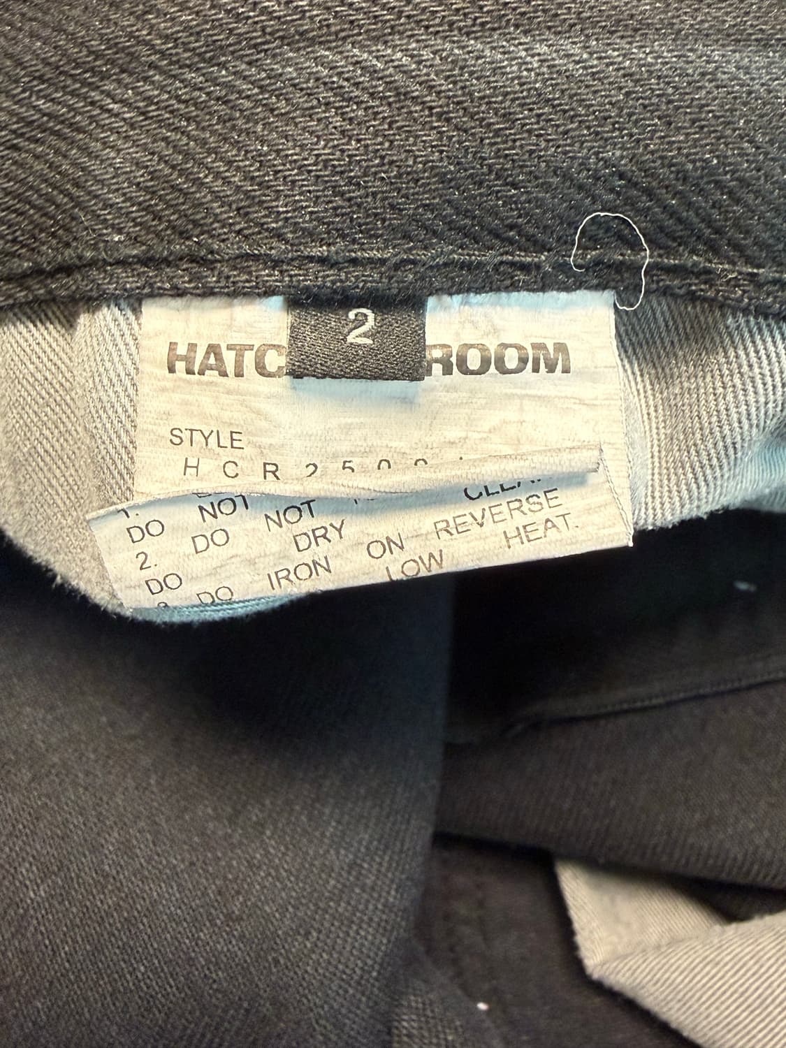 해칭룸 와일드 커브진 블랙 2사이즈 상품이미지8