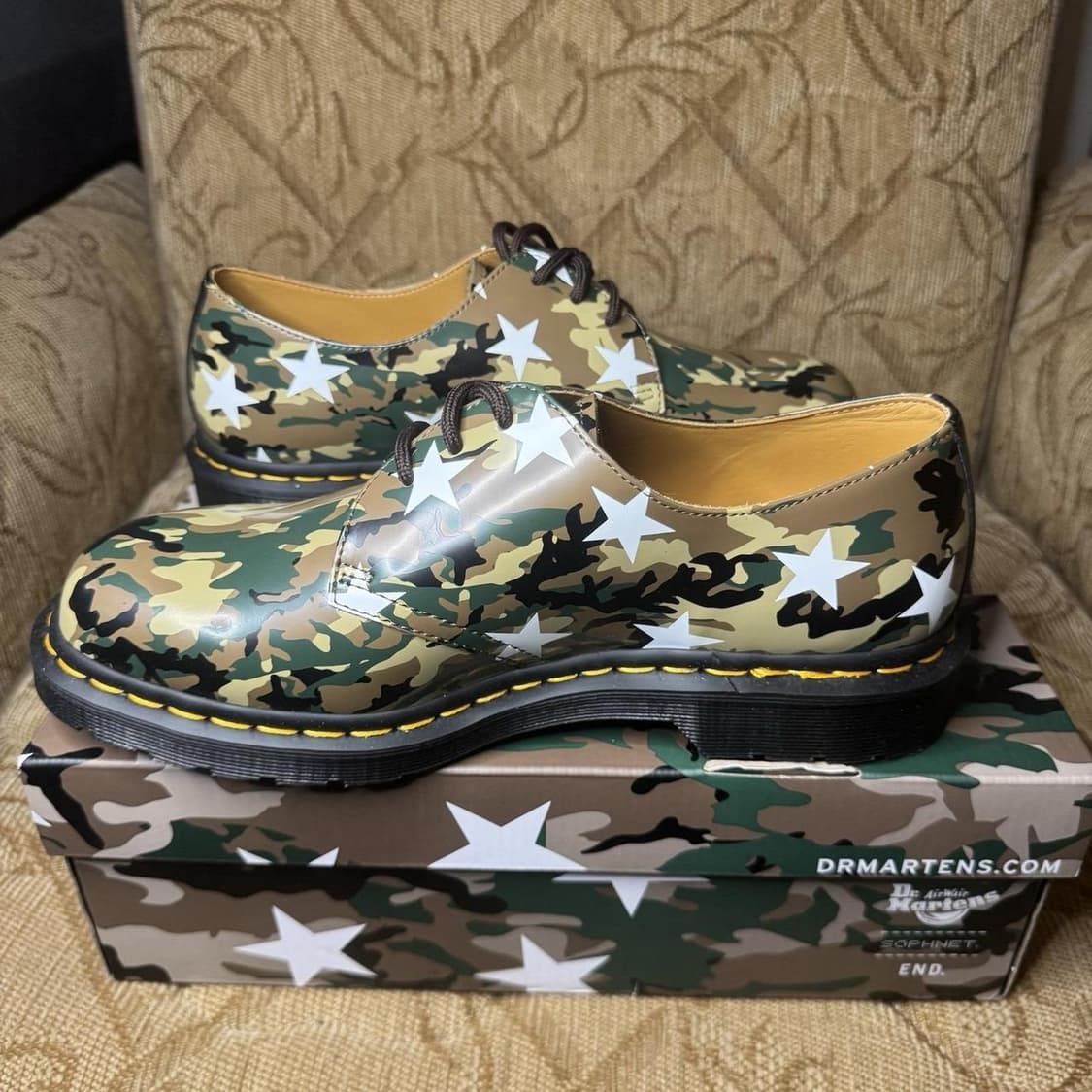 닥터마틴 x 엔드 x 소프넷 1461 카모 스타 스무스 280 상품이미지3