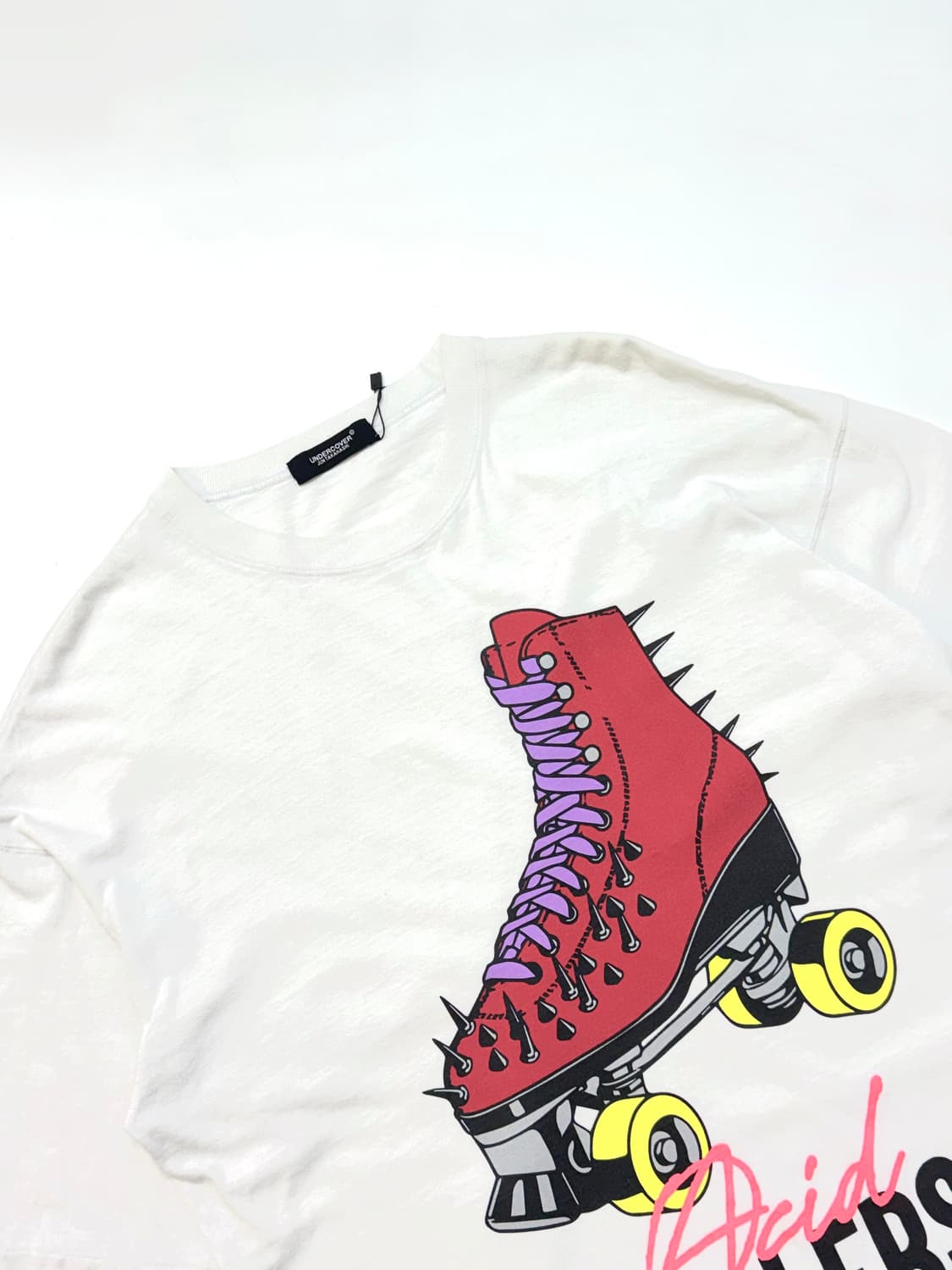 Undercover 언더커버 화이트색상 프린팅 반팔 티셔츠 상품이미지2