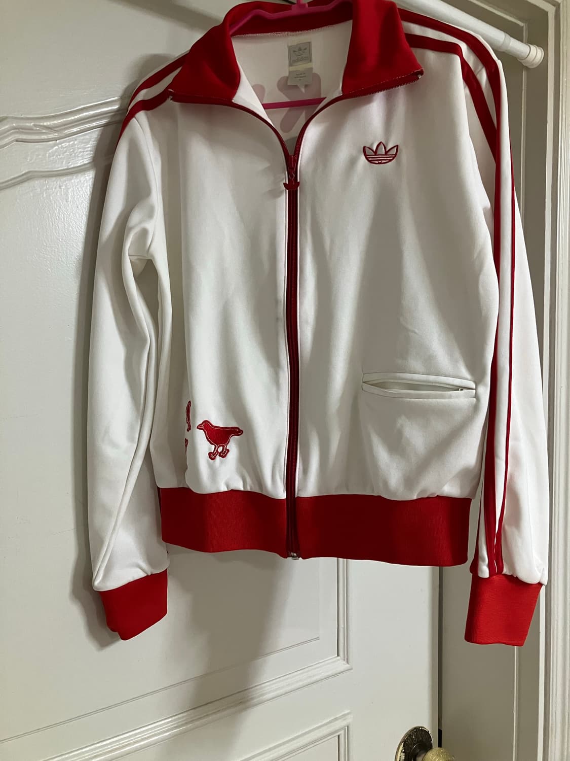 아디다스 도쿄 흰빨 져지 S 상품이미지1