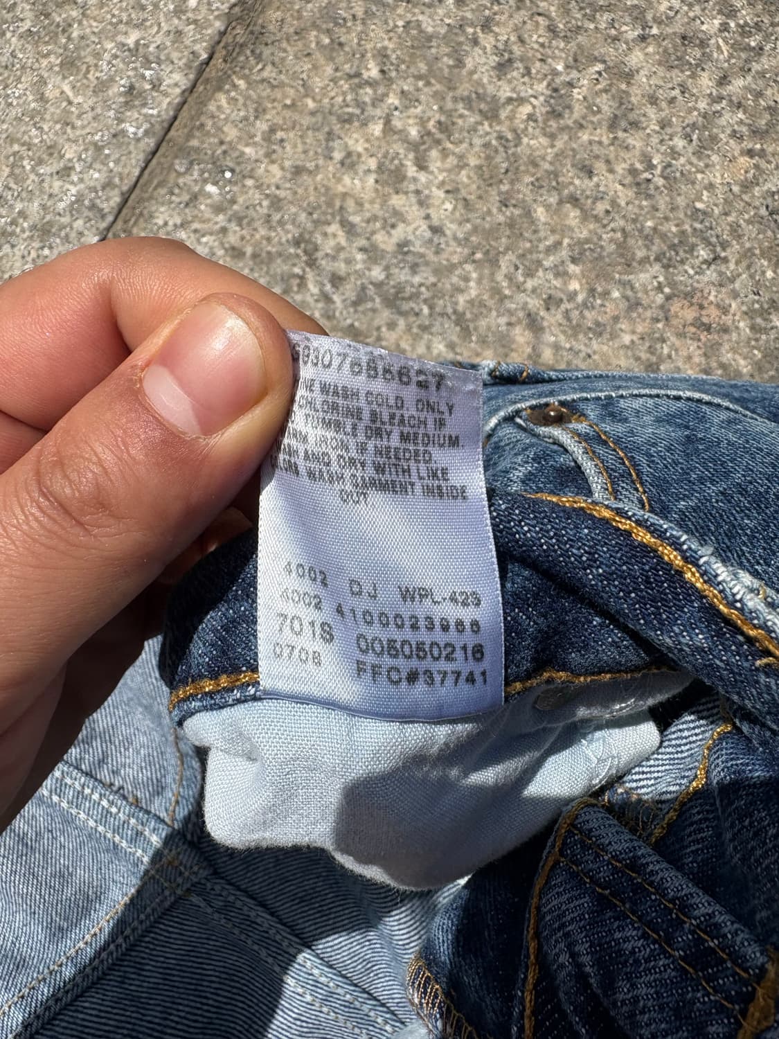 00s 리바이스 505 데님팬츠 상품이미지6