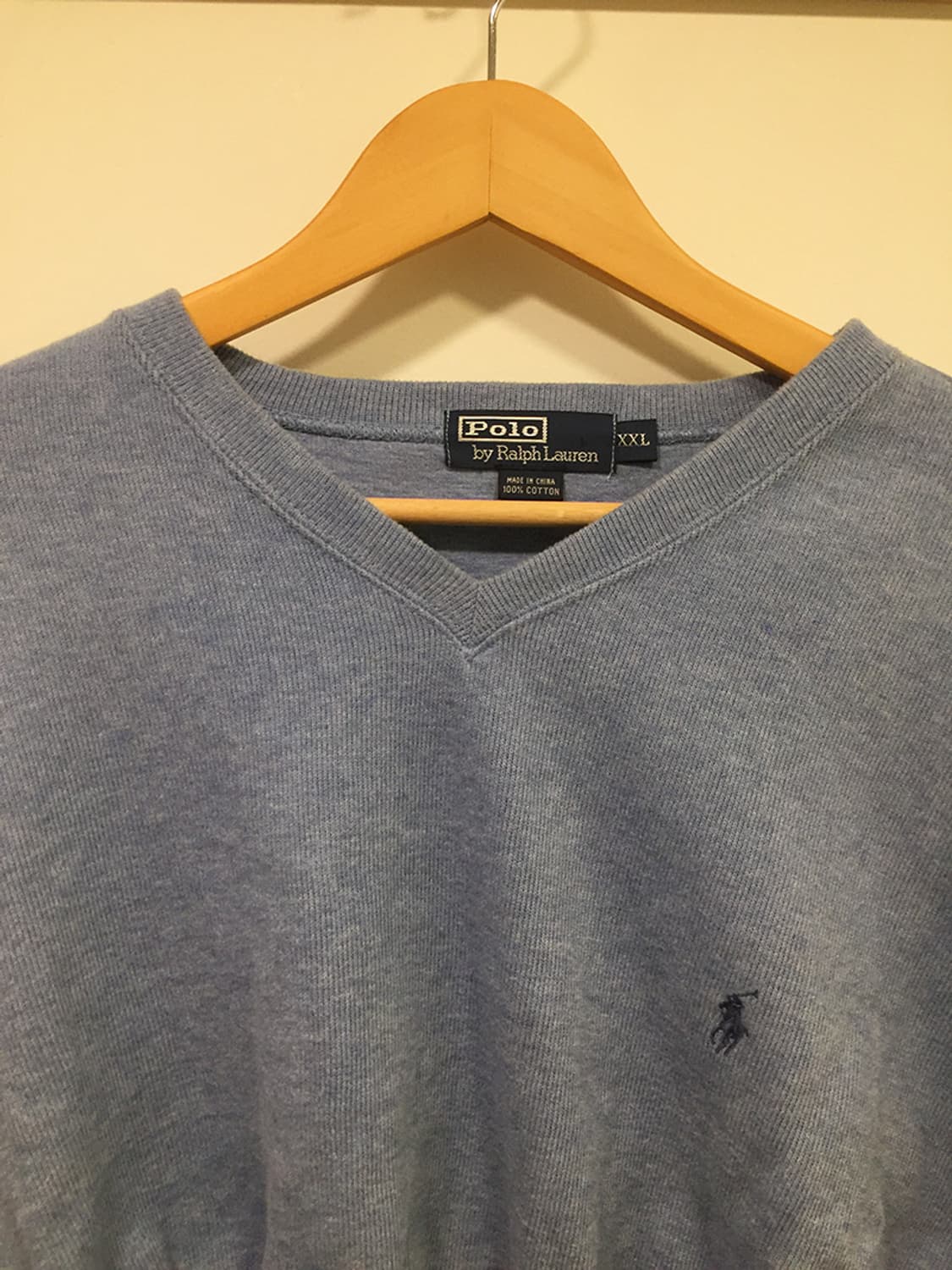 여성 폴로 V넥 크롭맨투맨 100 상품이미지3