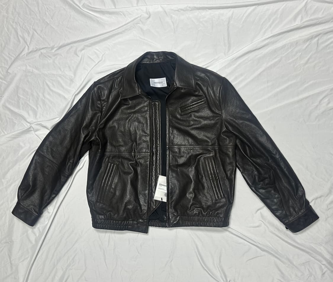 해칭룸 가죽 자켓 (다크 브라운) 상품이미지4